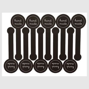 200Pcs Self Adhesive Food Seal Labels HandmadeTamper Evident Stickers for Baking Craft Arts