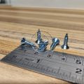 10 BUAH SEKRUP FH FAB 6X1/2 PANJANG 1,2CM SKRUP F+AB TAPPING TAPING SCREW 6 X 1/2 1,2 CM OBENG PLUS DATAR 12MM 12 MM DIAMETER DRAT 3,5MM  DIAMETER KEPALA 6MM. 
