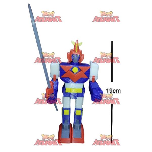 COD Voltes V Voltes 5 19cm 3d printed action figure | Lazada PH