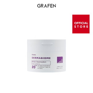 [GRAFEN] DERMABIOME Perfect Cleansing Balm 80g [Facial cleanser / Facial wash / Makeup remover / Deep cleansing / Brightening]