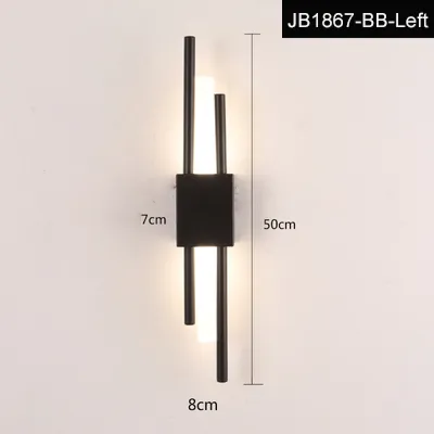 Modern LED Bedroom Wall Lamp Bedside Lamp Wall Sconces Copper Line Pipe Acrylic Lampshade Indoor Lighting for Living Room Corridor Light Fixture hair salon