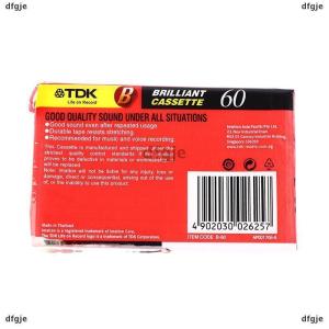 [COD] dfgje Máy phát băng Cassette Tiêu chuẩn trống 60 phút Băng âm thanh từ tính