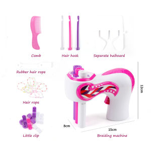 YOOKIILYE Automatic Hair Braider Electric DIY Hair Weave Machine Twist Knitting Roll Twisted Braiding Styling Tools Girl Gift Hair Tools