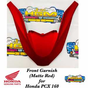 FRONT GARNISH FOR HONDA PCX 160 | HONDA GENUINE PART | 64305-K1Z-J10