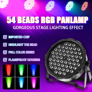 READY SHHDS Lampu Sorot panggung warna warni sensor suara disco LED Outdoor RGB DMX512 160W SH54