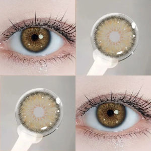 QIAN MAN colored contact es Breeze Series 14.2mm diameter natural mixed-race look 6-month buy 1 get complete case kit free buy 2 get 60ml solution free