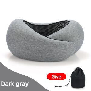 Travel Pillow Memory Foam Nepport for Flight Comfortable Head Cushion Support Pillow Accessories for Sleep Rest AirPlane