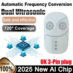 Tropicana 360 Penghalau Tikus Rat Repellent Ultrasonic Intelligent Sonic720°full Coverage Repels RatsBirdsSquirrelsLizardsSnakesand Geckos Penghalau tikus 老鼠驱赶器