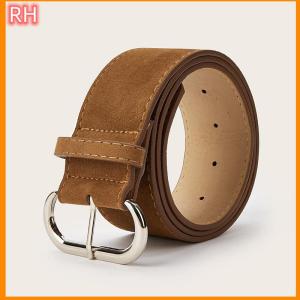 🔥🔥🔥ranghe Phụ Nữ Sang Trọng Thiết Kế Da Lộn Da Rộng Vành Đai Giản Dị Đa Năng Kinh Doanh Dây Đeo Thắt Lưng Hợp Thời Trang Pin Khóa Dây Thắt Lưng