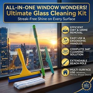 Car Windows Glass Cleaner Kit
