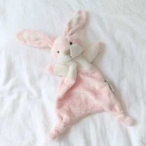 Baby Towel Infant Soothe Appease Towel Soft Plush Comforting Toy Towel Cute Rabbit Appease Baby Sleep Toys