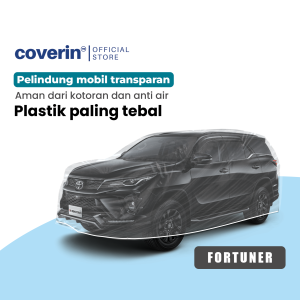 Sarung Mobil Fortuner New Old Lama Baru Cover Pelindung Bahan Plastik Tebal Anti Air