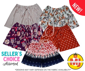 WOMENS PLUS SIZE Shorts PAMBAHAY Shorts fits up to Med-XL Size (Presyong Taytay) On-Hand Item