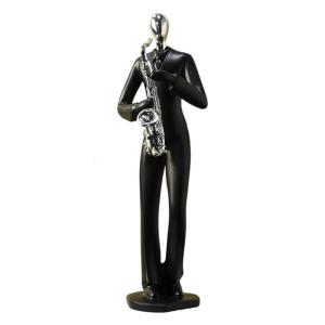 Artistic Miniature Sculpture Collection For Shelf Desktop Decoration Multiple Theme Including Guitar Singers