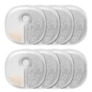 Mèo đài phun nước Than Hoạt Tính thiết lập cho họa tiết cún cưng Mèo trụ uống nước Thiết bị đựng nước uống thay thế