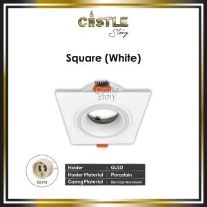 Eyeball Casing With GU10 Holder Die-Cast Material (Not PVC or Plastic)