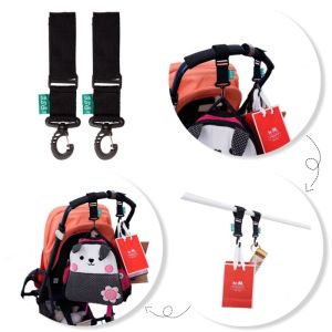 Babygo Inc Universal Stroller Hook 2 pcs (Small) - Gantungan Stroller