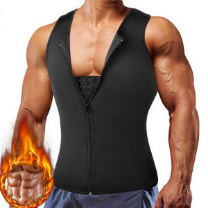 Men's Slimming Body Shaper: Compression Corset Vest & Waist Trainer