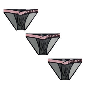 CMENIN PUMP 3Pcs Fashion Cotton Panties Jockstrap Mens Briefs Soft Slip Man Underwear Brief Men Underpants Slipy MP269