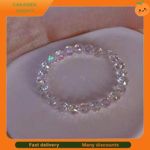 ❣️❣️❣️ Super Sparkly Faceted Iridescent Crystal Bracelet Luxe Elegant Hand Jewelry Perfect Matching Beaded Bracelet For Women & Besties