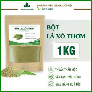 Bột lá xô thơm 1kg sage nguyên chất nguyên liệu chế biến món ăn thanh lọc không khí khử khuẩn