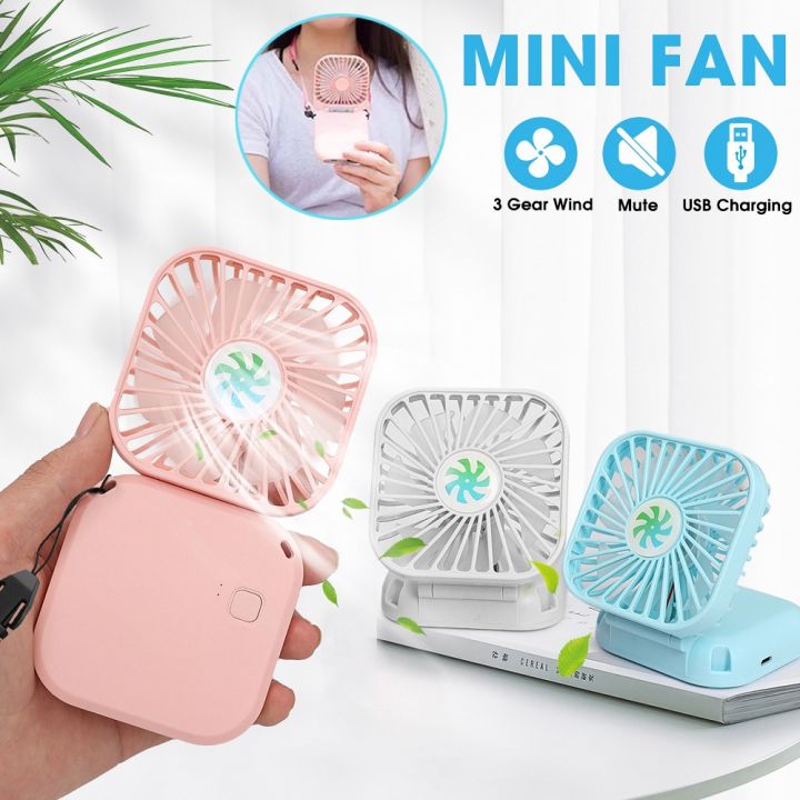 Portable Fan Speeds Adjustment Durable Rechargeable Mini FAN