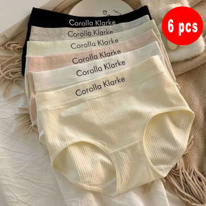 6&12pcs Womens Cotton Panties Soft Double Layer 7A Antibacterial Crotch Comfort Panty for Ladies panties monogram embroidered seamless women’s underwear mid-rise briefs