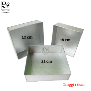 LOYANG KOTAK 22 cm 20 cm 18 cm 16 cm 14 cm 12 cm 10 cm LOYANG 1 SET LENGKAP MURAH / CETAKAN KUE BOLU BENTUK KOTAK/LOYANG PERSEGI/ loyang segi empat / loyang bolu anti lengket / cetakan kue serbaguna lengkap / loyang 1 set lengkap murah