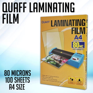 Linework - Short | A4 | Long Size QUAFF Laminating Film || Hot Lamination Process (100 sheets / pack)