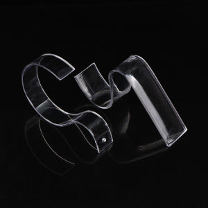 [Habilulu] Fashion Boutiques Display Props Belt Display Racks Acrylic Girdle Display Stand Holder Desktop