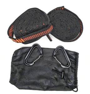 เชือกผูกเปล สายต่อเปล ปลดเร็ว14+1 ชุดเชือกห่วง เชือกผูกต้นไม้ hammock คาราบิเนอร์ ตะขอเกี่ยวปลดเร็วและถุงใส่ แคมป์ปิ้ง เดินป่า 200kg ถูกและดี