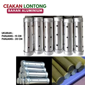 Cetakan Lontong Aluminium Anti Karat Panjang 15 cm dan 20 cm
