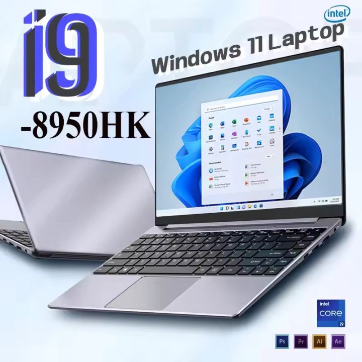 Intel Core i9 8950HK Processor Laptop, Office Computer, Study PC, 16GB RAM, 1TB, 2TB SSD, Portable Laptops 2024