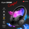 [ใช้คูปอง ลดเหลือ 1140 บ.] iSuper Sound Comfort หูฟังไร้สาย หูฟังครอบหู Bluetooth Headsets คุณภาพเสียงระดับ Hi-Res Audio -1Y. 