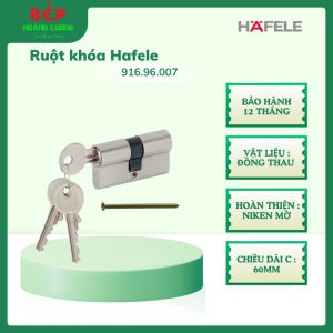 Ruột Khóa Cửa Hafele 916.96.007 Chiều dài 60mm - CHB
