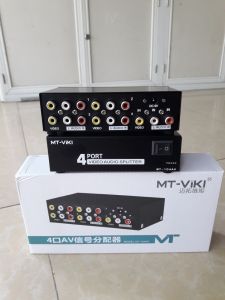 Bộ chia tín hiệu AV 1 ra 4 MT-Viki