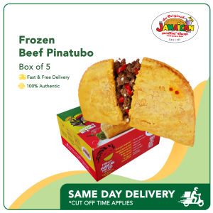 Jamaican Pattie Frozen Beef Pinatubo Boxes [Frozen Pattie Meat]