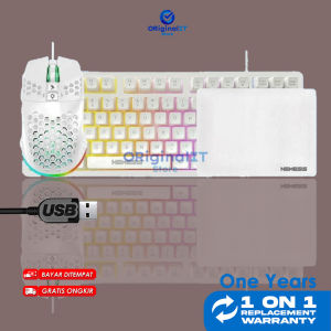 Keyboard Mouse Combo Mousepad KC80 Paket Keyboard Set