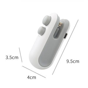 【Zhaozhao】เครื่องซีล เครื่องซีลถุงพลาสติก การเปิด/ปิดผนึกในหนึ่งเดียว กันความชื้นและกันฝุ่น เก็บอาหารให้สด  ด้วยการดูดแม่เหล็ก