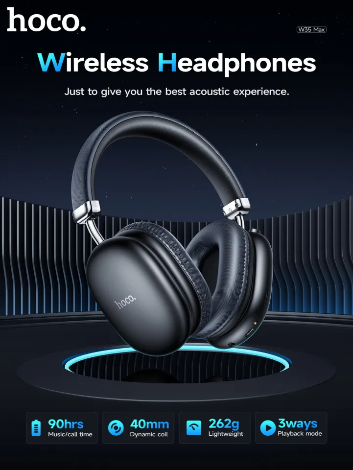 Wireless headphones with max battery life hot sale