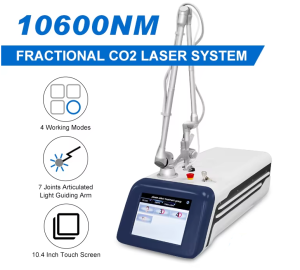 Acne Scar Removal Skin Whitening Resurfacing Fractional CO2 Laser Machine