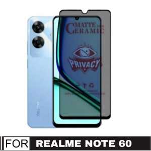 Promo Anti Gores Layar Ceramic Realme Note 60 Privacy Anti Spy