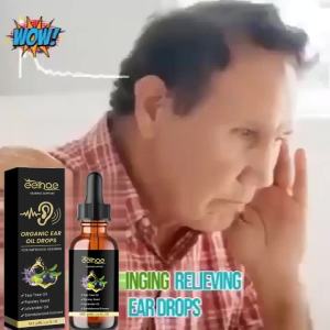 Ear Wax Removal Drops Ear Cleaner for Discomfort Relief Tinnitus & Hearing Aid Gentle Formula Safe for Kids Natural Ingredients