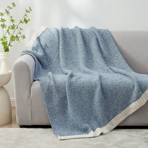 Super Soft Cozy Knitted Velvet Blanket Fluffy Plush Fall Camping Warm Leisure Nap Throw Blankets for Bed Sofa Travel Home Decor