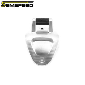 SEMSPEED Motorcycle CNC Handlebar Cover Hook Storage Bag Holder Phone Navigation Mount For Yamaha XMAX V1 V2 V3 2017-2026