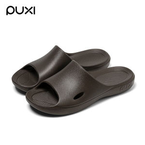 Puxi new summer indoor and outdoor slippers for home use couples non-slip bathroom slippers mens and womens home bathing slippers