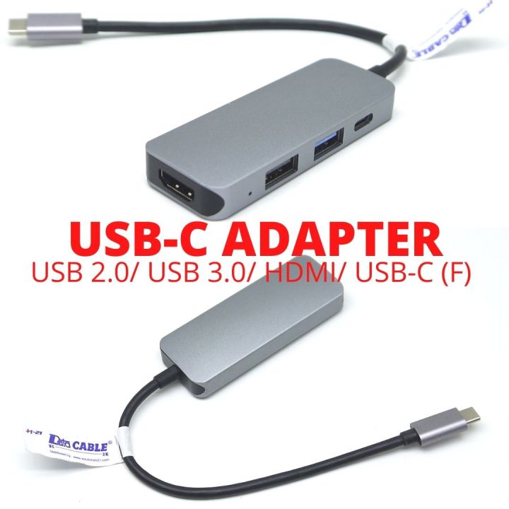 3C Connections USB Type C Adapter (to USB USB HDMI/ USB C Power  Delivery) Lazada PH