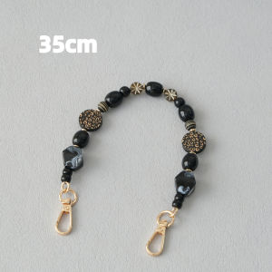 New Fashion Brand Woman Bag Accessory Detachable Vintage Beaded Chain Candy Acrylic Bag Rope Straps Women Handbag Cute Shoulder Handle Chains