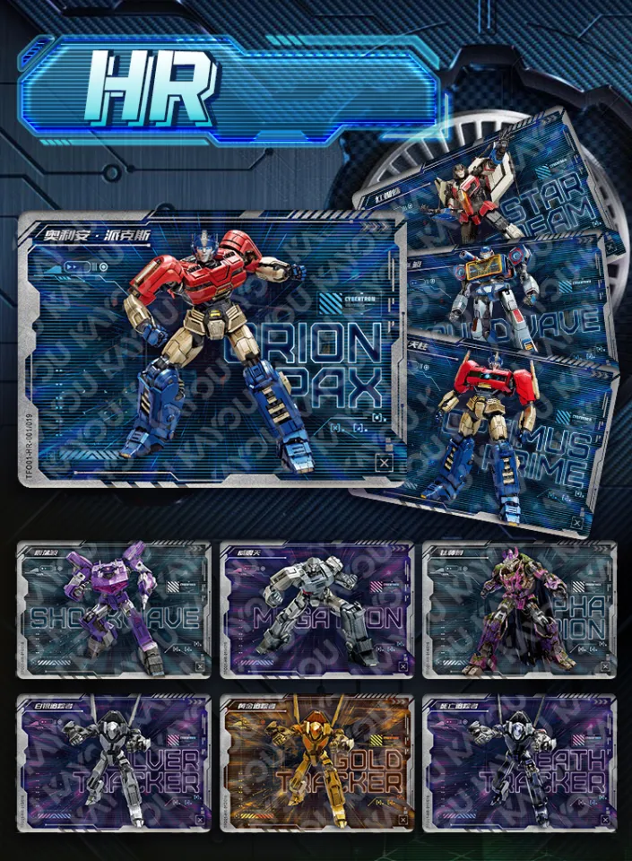 Transformers-Horizon Collectible Card-Origin Pack-SEA | Lazada
