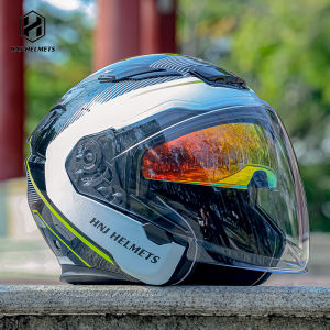 3/4 Helmet Male Motorcycle Half Helmet Electric Car Summer Safety Helmet 오픈헬멧 Casco Moto cascos para moto casco perro